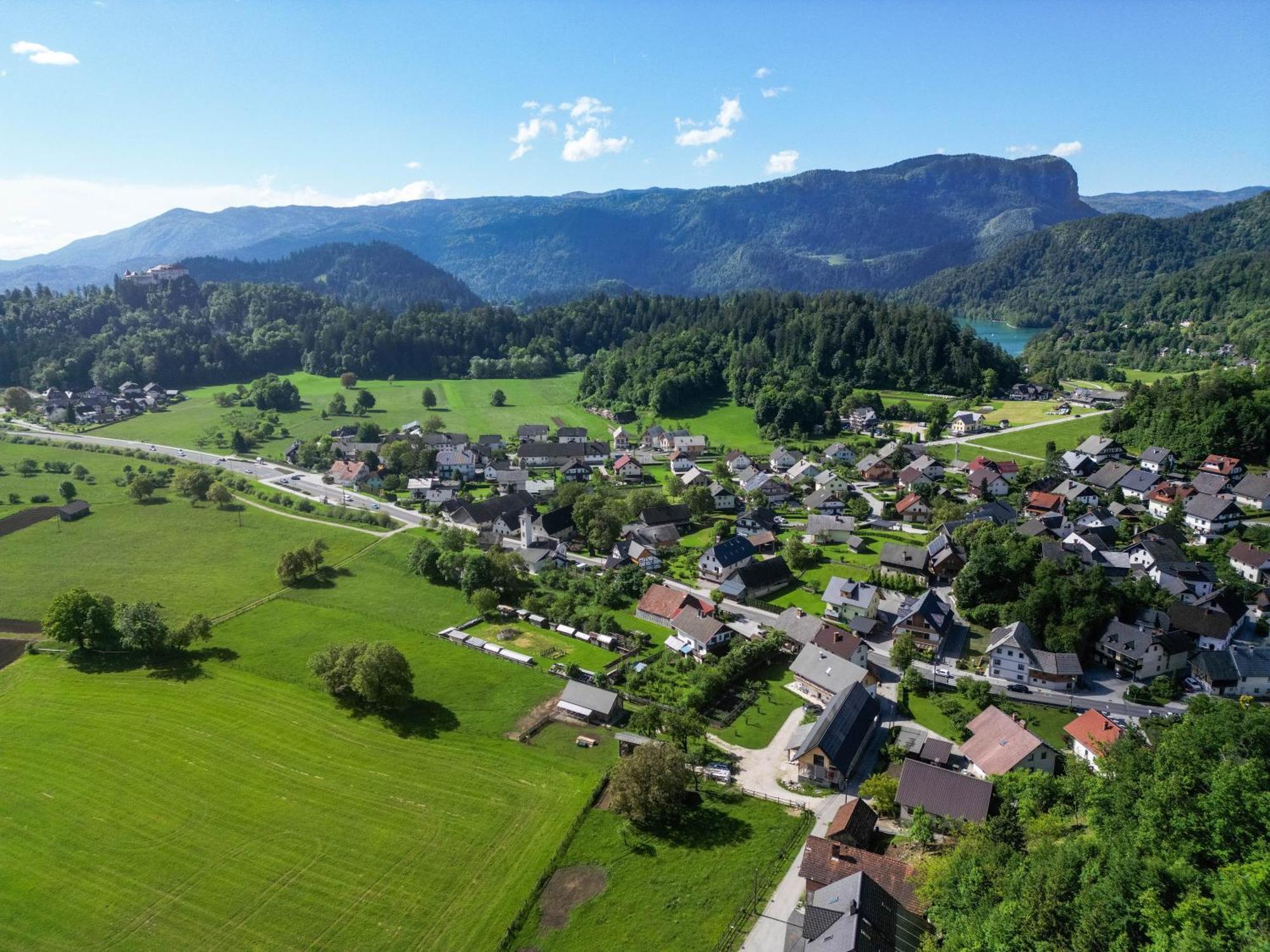 Turisticna Kmetija Grabnar Villa Bled Bagian luar foto